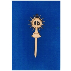 Hostia,Komunia, topper 18,5x7cm